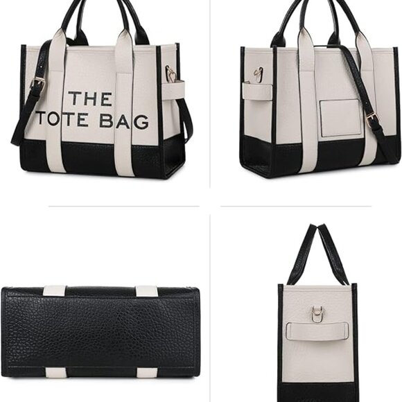 Leather Tote Bag 10.6X13X6.3in - Picture 9 of 9